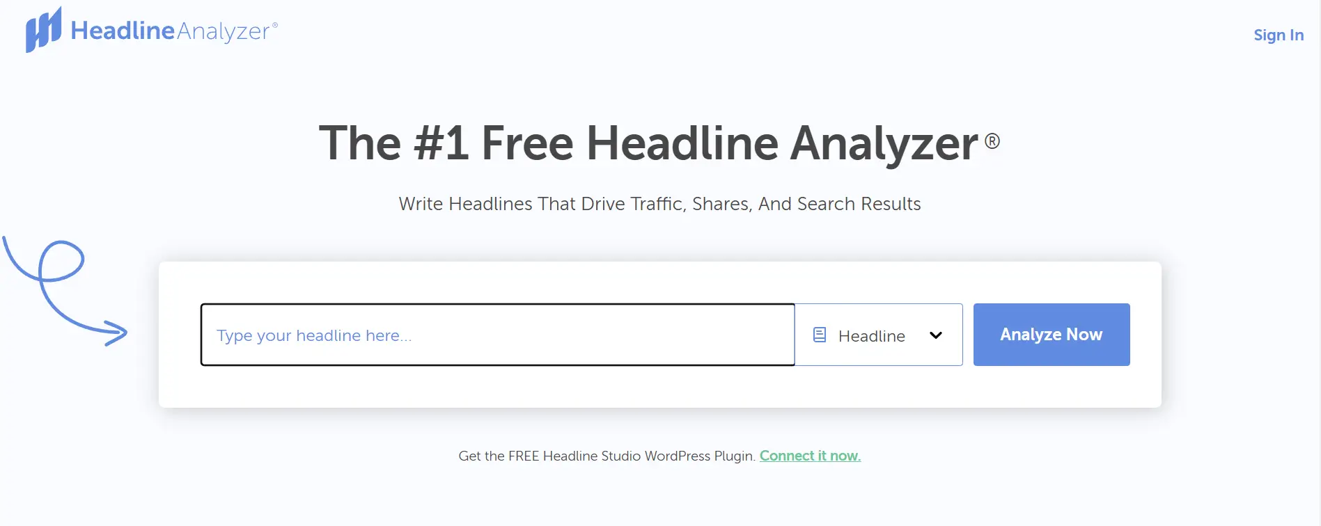 CoSchedule Headline Analyzer content marketing tool